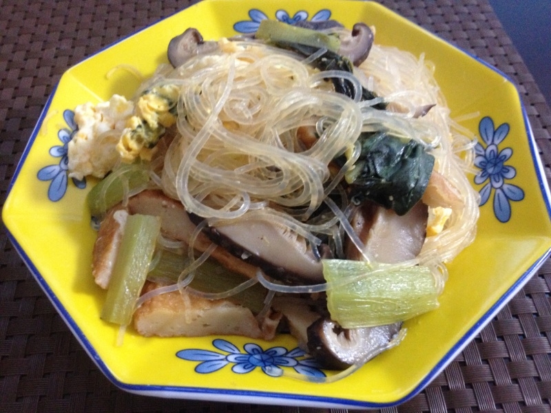 春雨の炒め煮