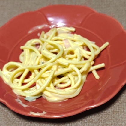 手作りマヨのスパサラ