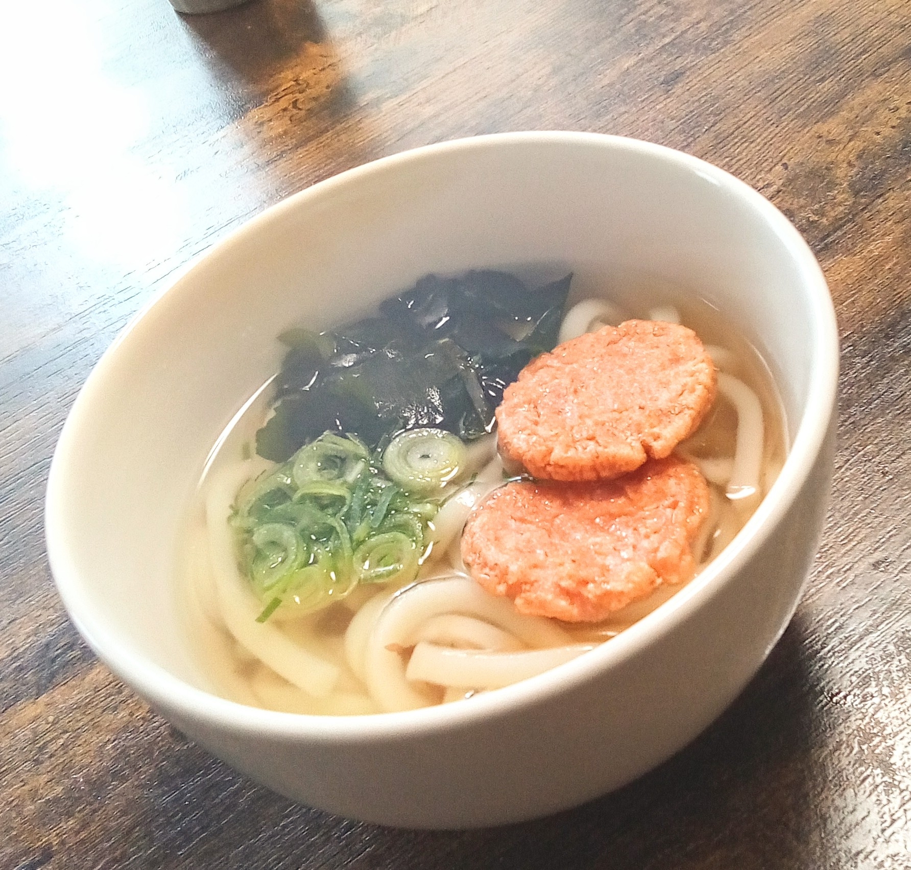 ぼんち揚げDeわかめうどん♫