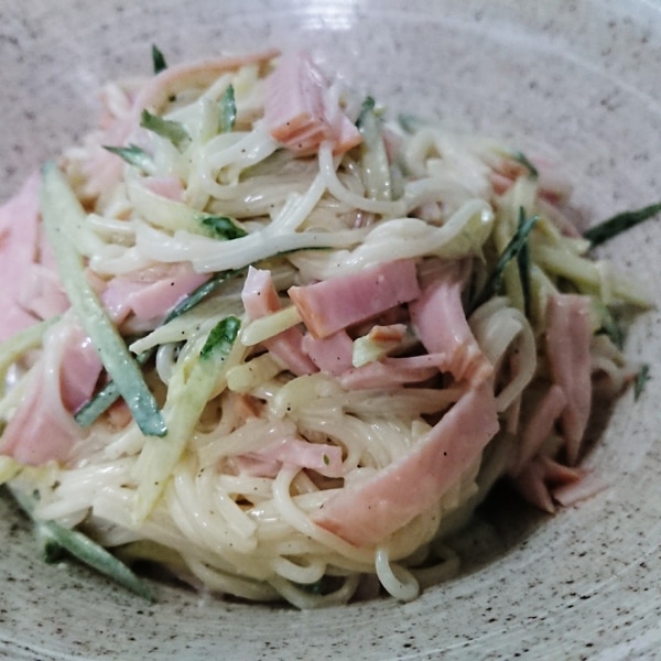 暑い日に食べたいそうめんサラダ レシピ 作り方 By はっしも 楽天レシピ 暑い日に食べたいそうめんサラダ レシピ 作り方 By はっしも 楽天レシピ