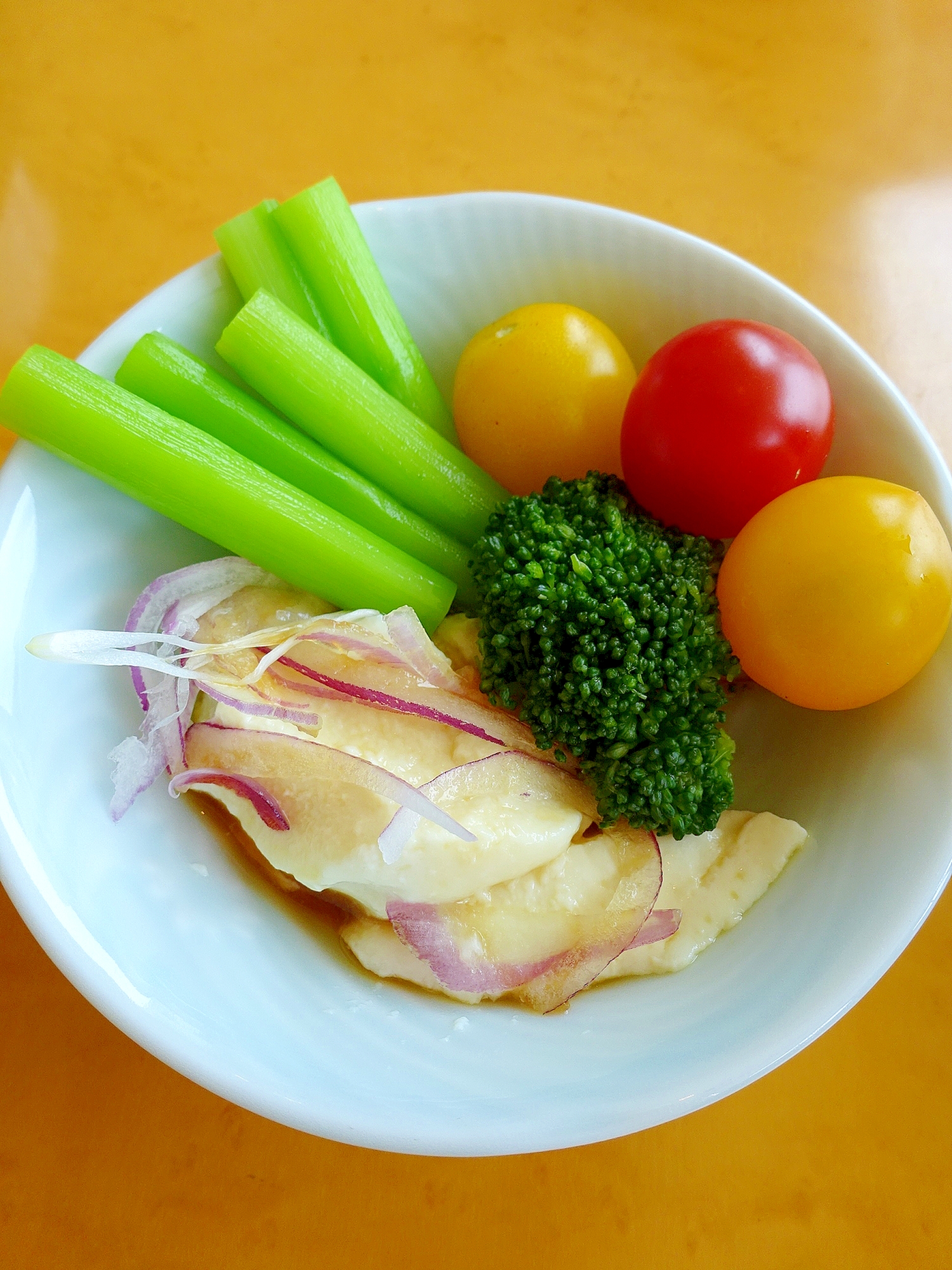 料亭風のお通しサラダ