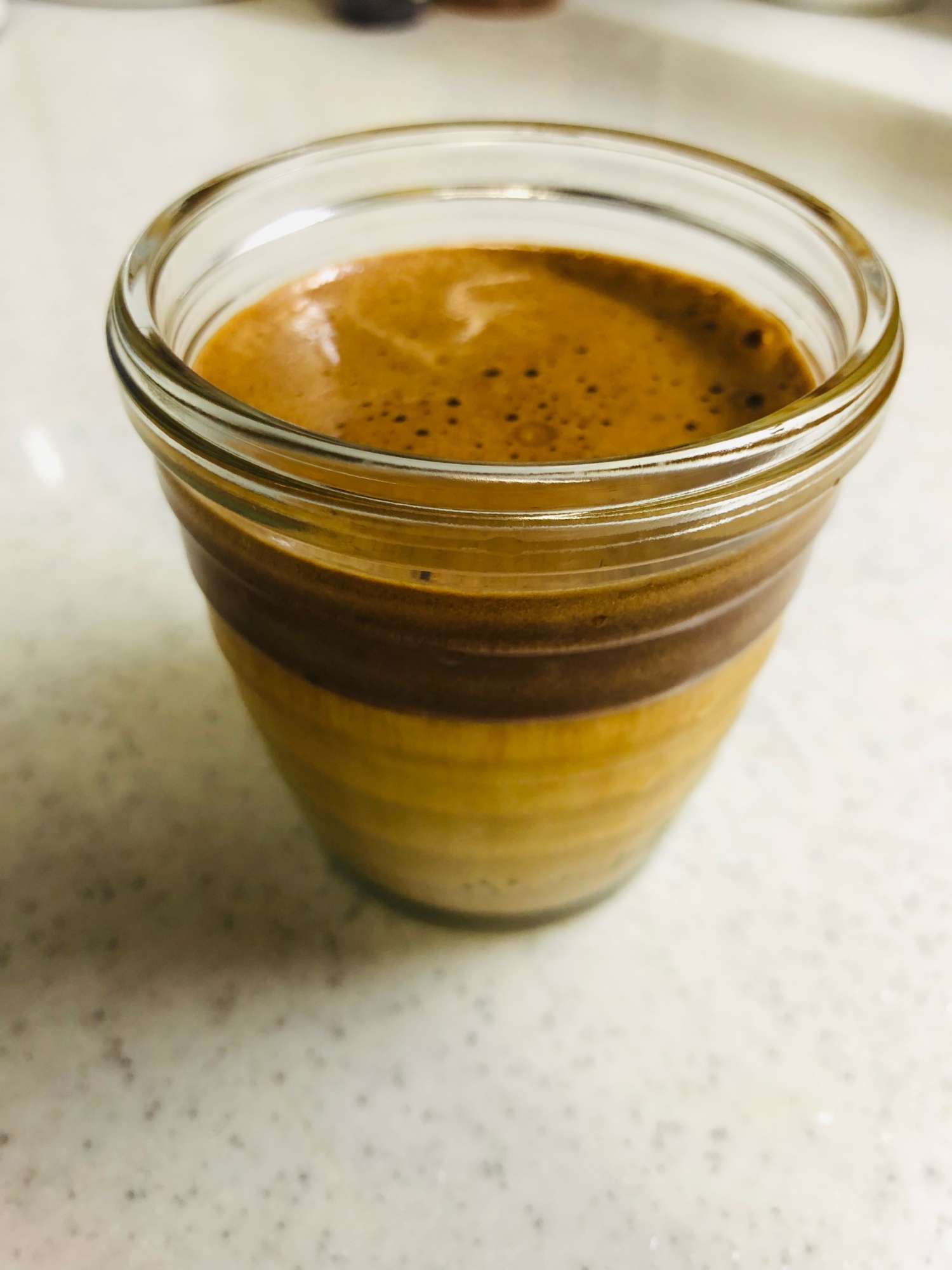 ポリ袋で!ダルゴナコーヒー