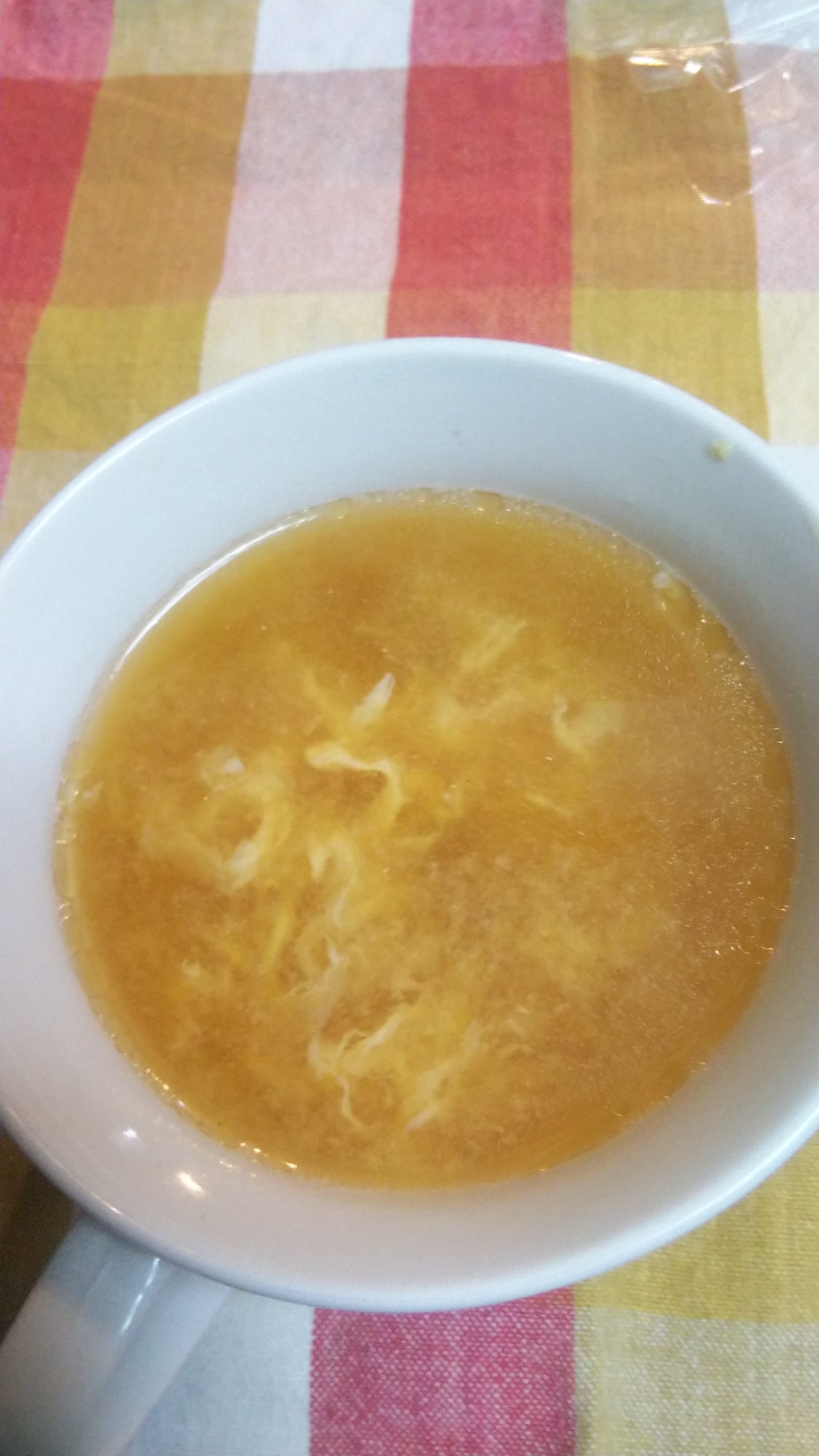 アレンジ☆ラーメンスープの卵味噌汁