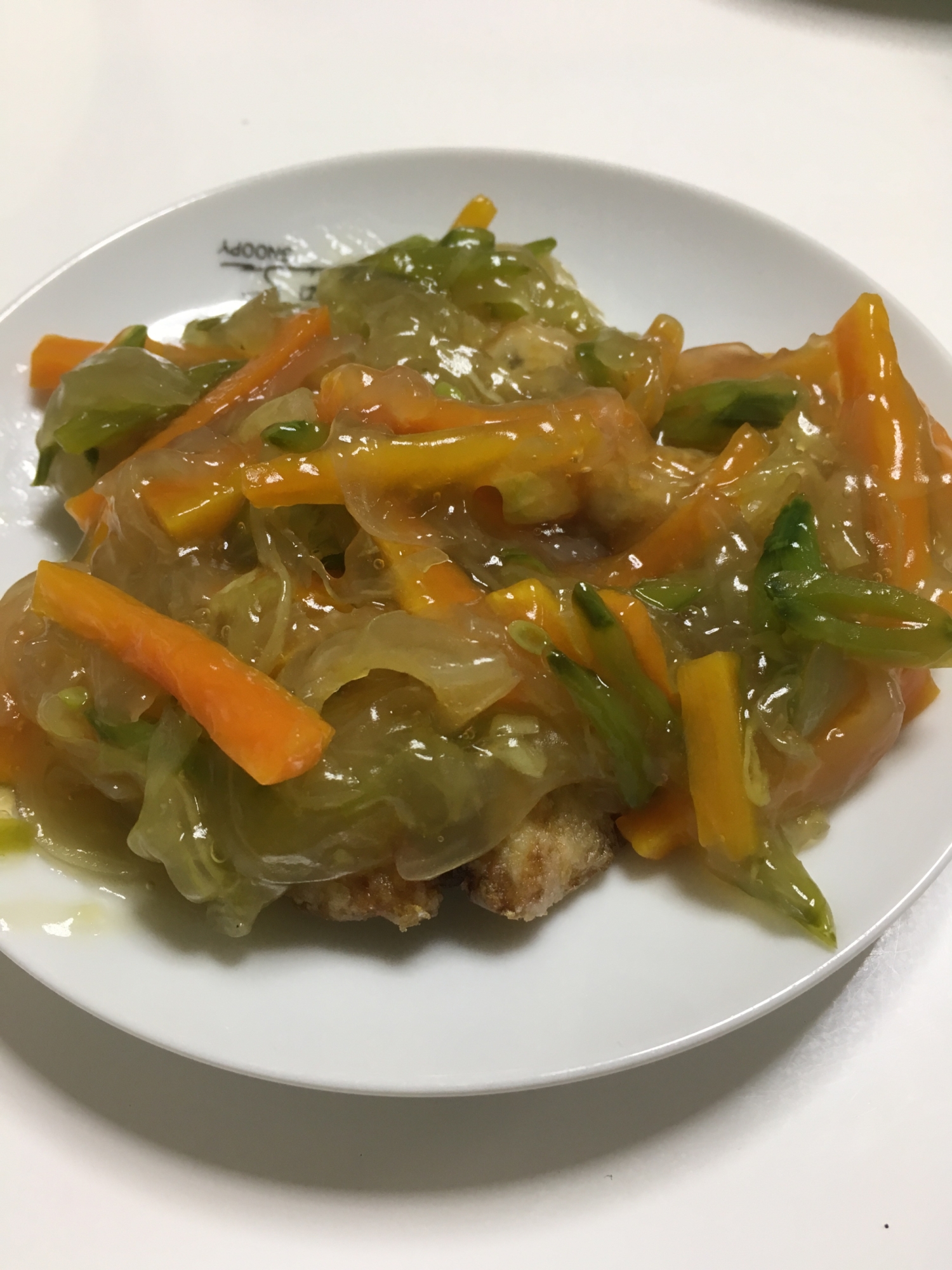 鯖の野菜あんかけ