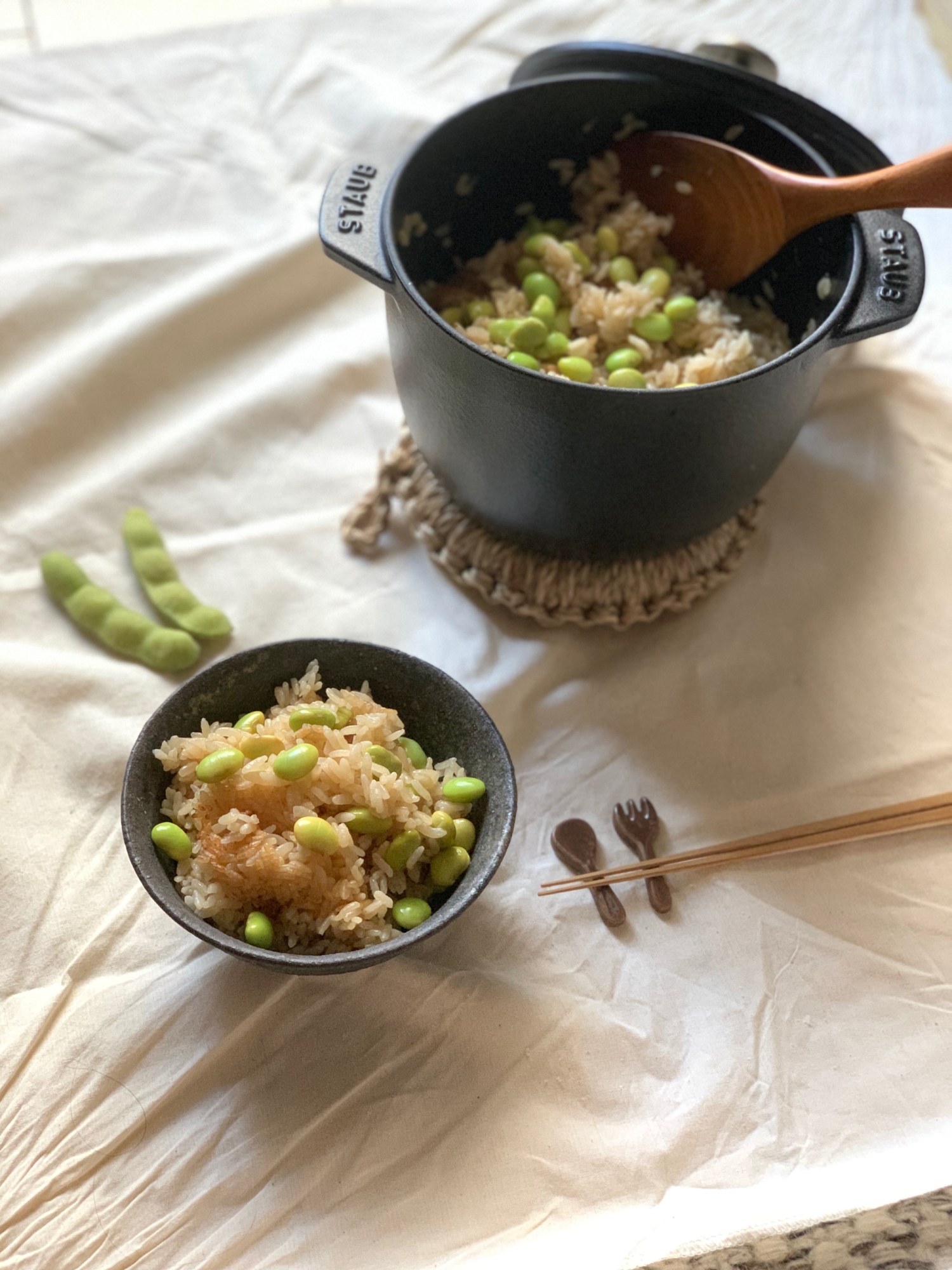 簡単！枝豆ごはん♪