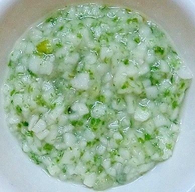 離乳食中期 里芋 玉ねぎ入り青のり煮込みうどん レシピ 作り方 By J Mammy 楽天レシピ 離乳食中期 里芋 玉ねぎ入り青のり煮込みうどん レシピ 作り方 By J Mammy 楽天レシピ