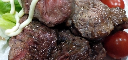 輸入ステーキ肉を柔らかく焼く方法