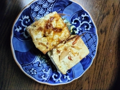 豆腐でカリッと♪手作り厚揚げ✧˖°