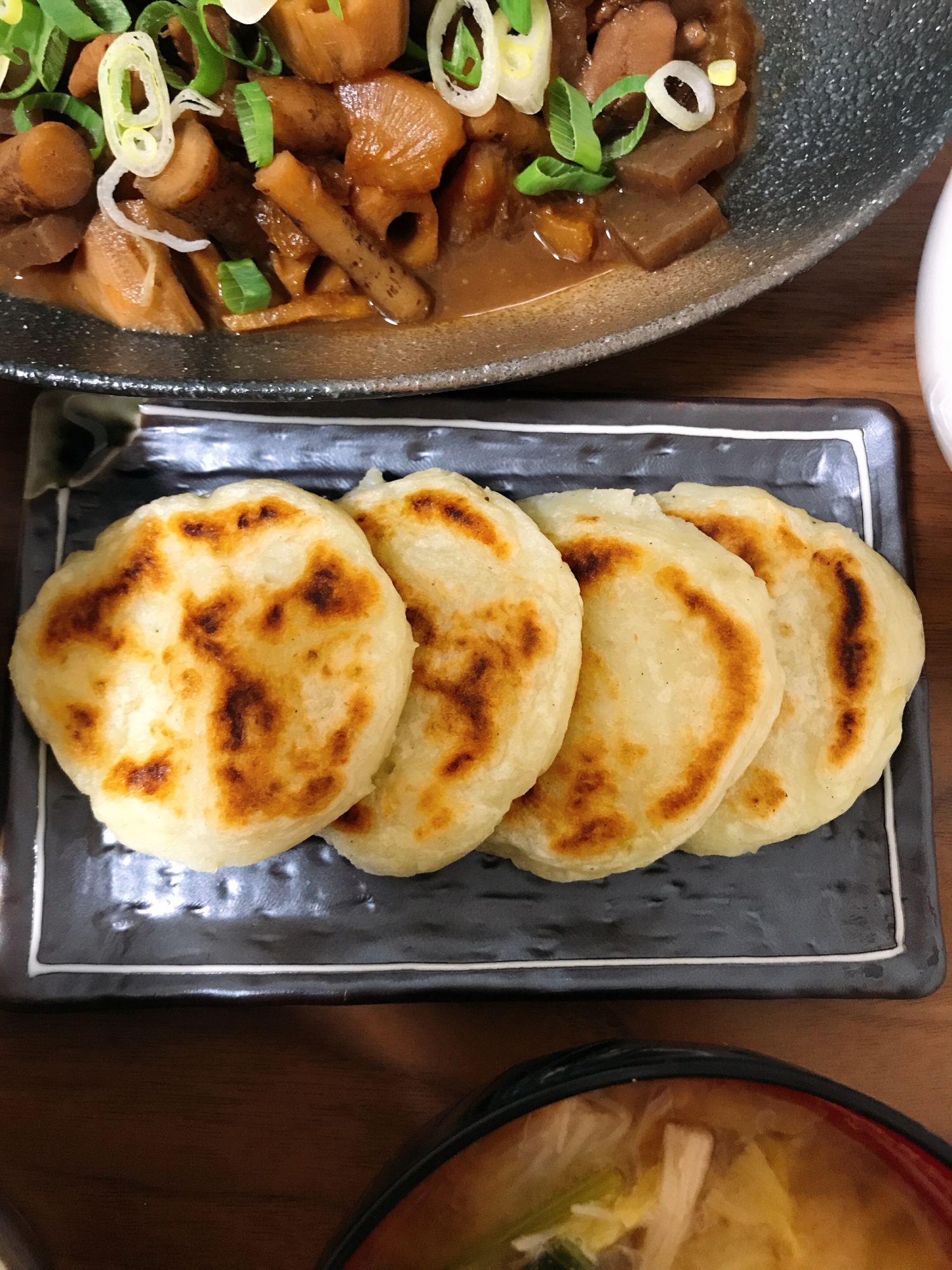 ポテトサラダ風味じゃがいも餅