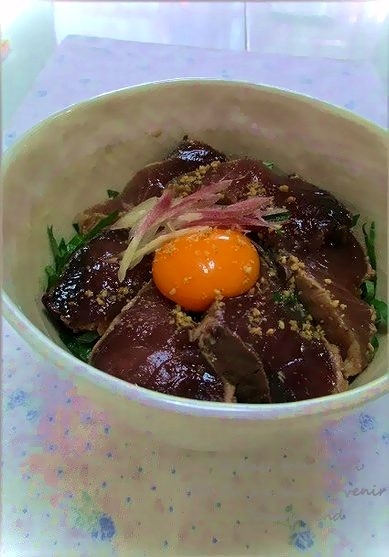 戻りかつおの漬け海鮮丼 レシピ 作り方 By はなまる子 楽天レシピ 戻りかつおの漬け海鮮丼 レシピ 作り方 By はなまる子 楽天レシピ