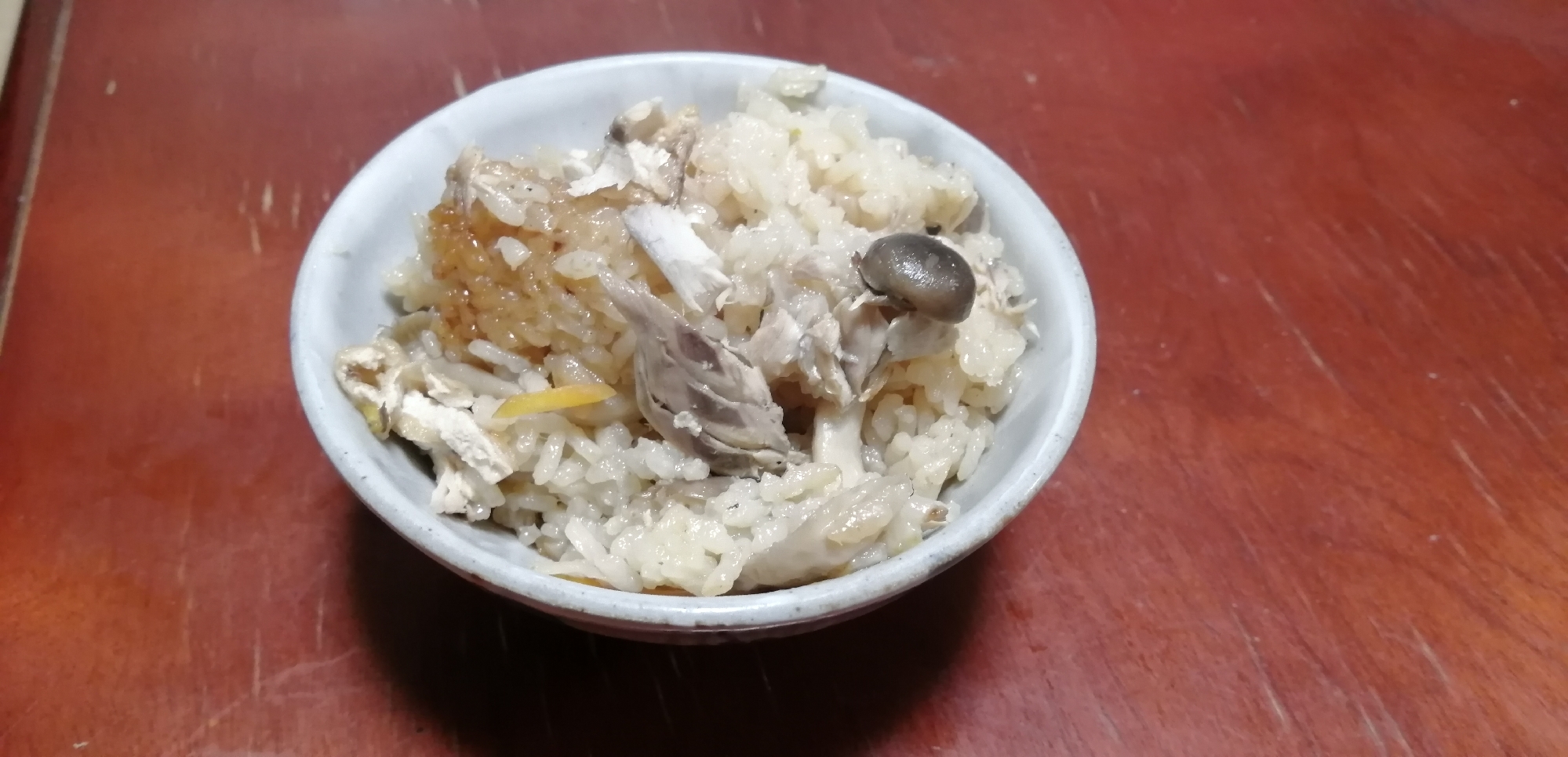 秋鯖で作る炊き込みご飯