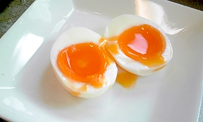 忙しい朝にピッタリ！３分茹で３分蒸らしで半熟卵♪