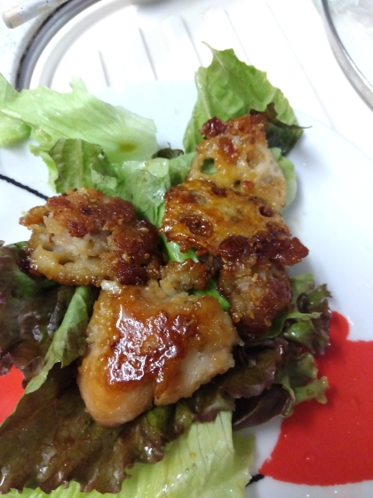 カリッとジューシー♫鶏皮の甘辛焼き