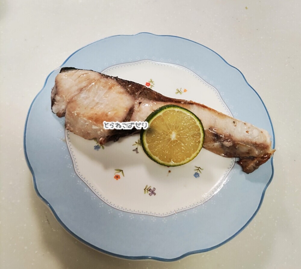 ぶりのバター焼き