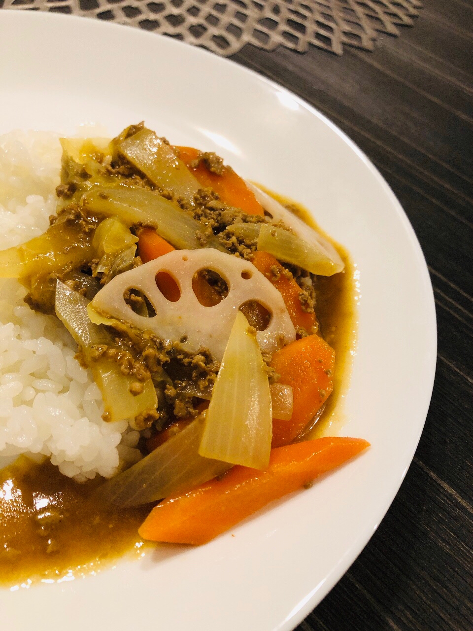 いわしのたたき身で 和風カレー レシピ 作り方 By Ma Ma Yu Mi 楽天レシピ
