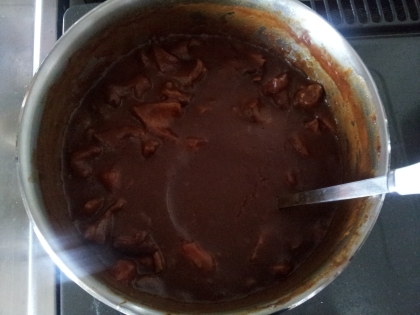 カレーに出来ると言うことで。筋肉の下ごしらえ参考になりました。