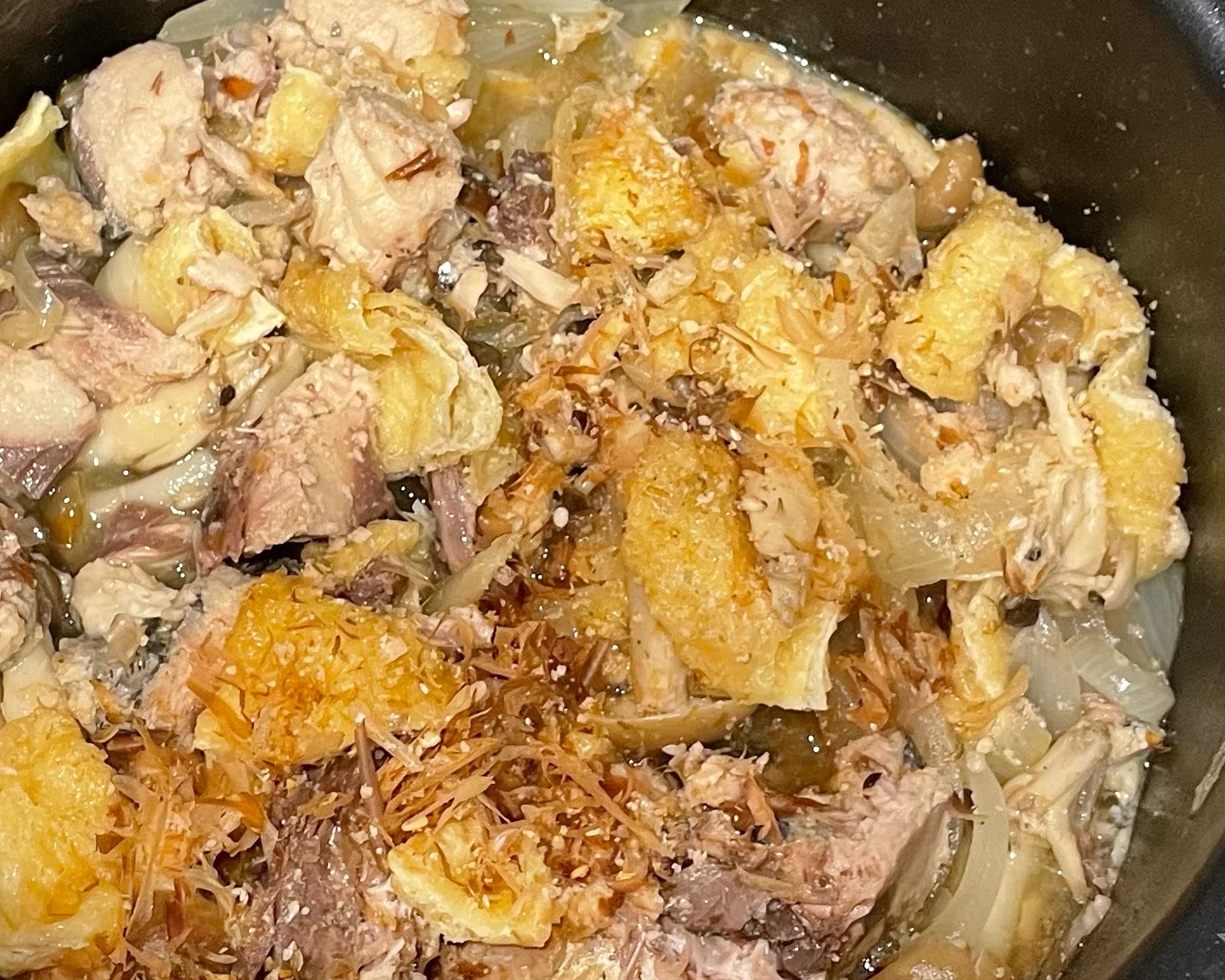 サバ缶と油揚げで時短おかず☆