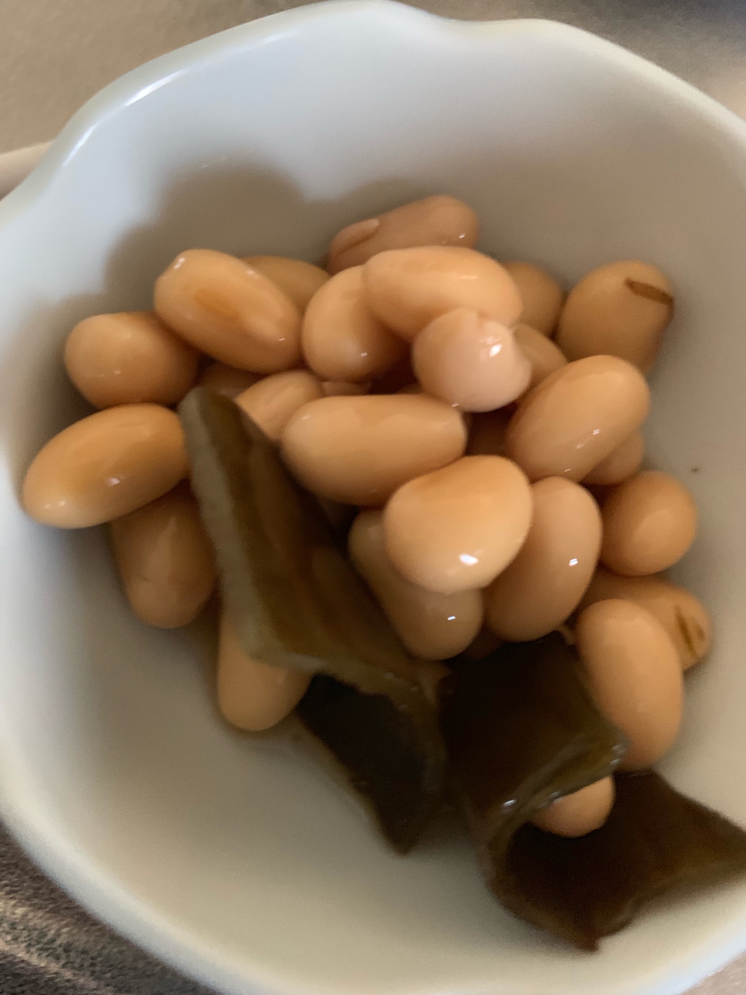 圧力鍋で簡単大豆昆布煮‼