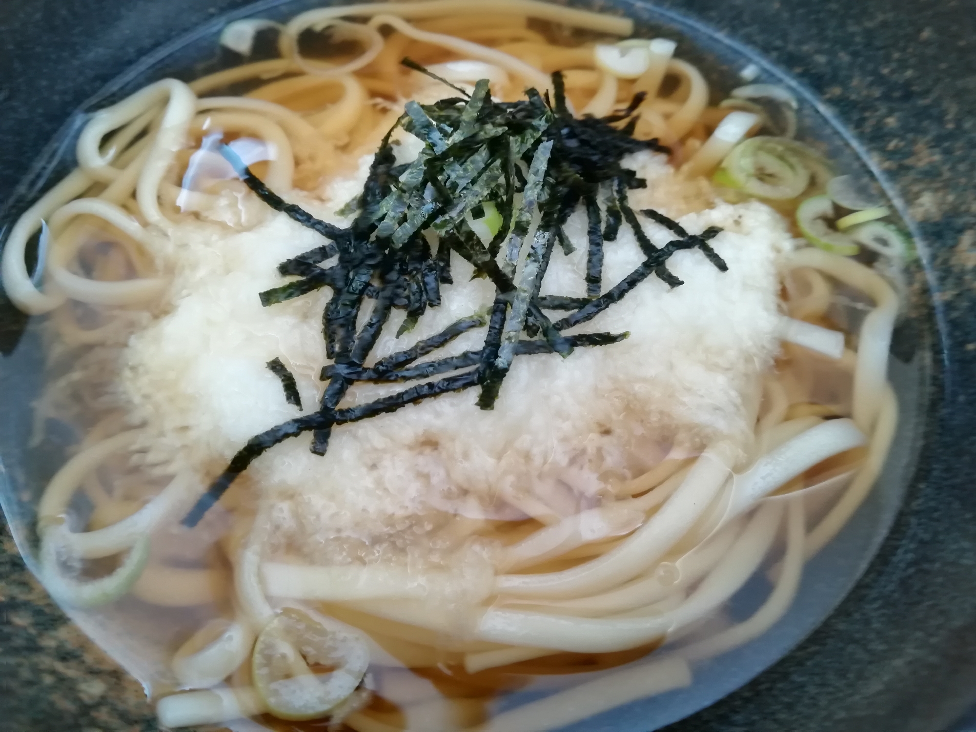 とろろかけうどん