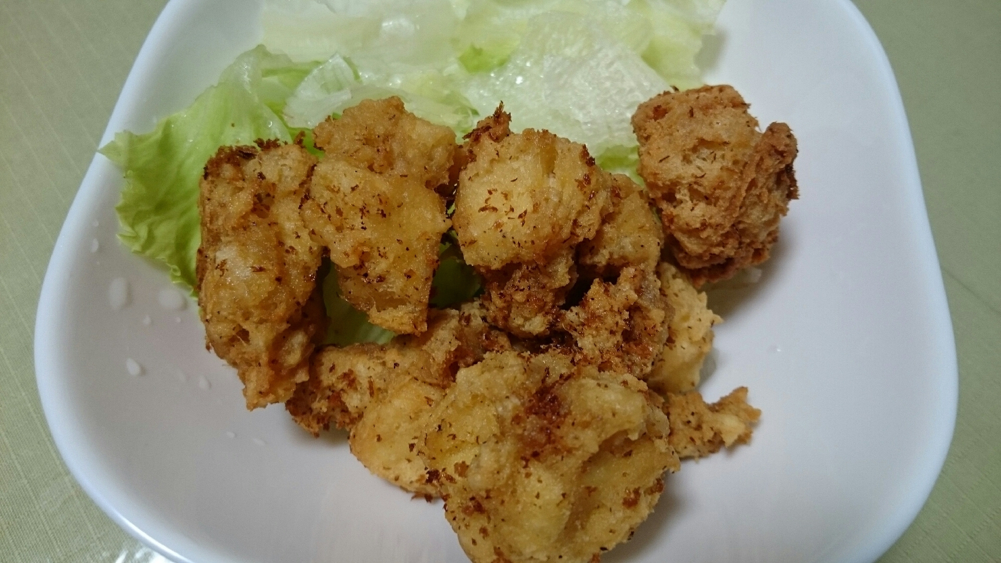 まるで鶏肉！豆腐で唐揚げ