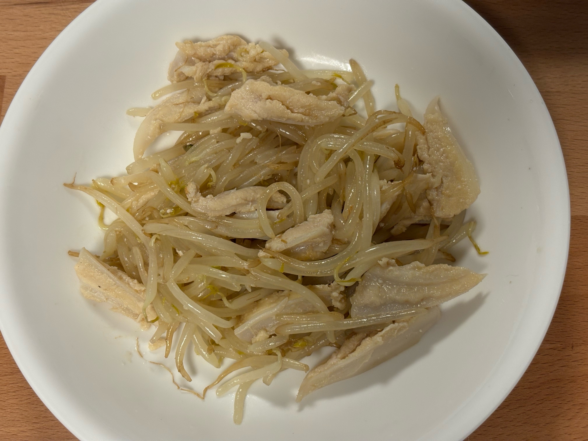 鶏軟骨ともやし炒め