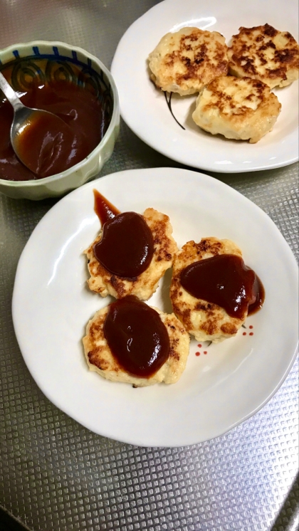 こんばんは♪
鶏ひき肉使用ですが長芋入れてとってもふんわりして美味しかったよ✨
絶対美味しそう！と思いたくさん作りました明日も美味しくいただきます(*^▽^*)