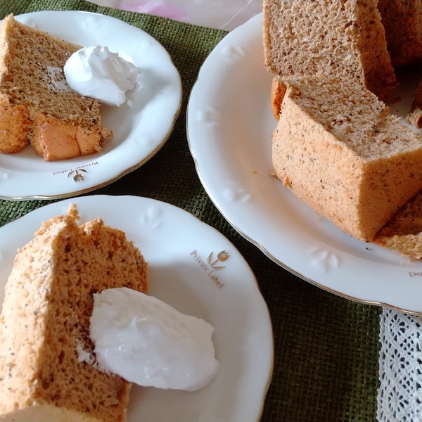 紅茶のシフォンケーキ 糖質30 オフ レシピ 作り方 By 健康ママ 楽天レシピ 紅茶のシフォンケーキ 糖質30 オフ レシピ 作り方 By 健康ママ 楽天レシピ