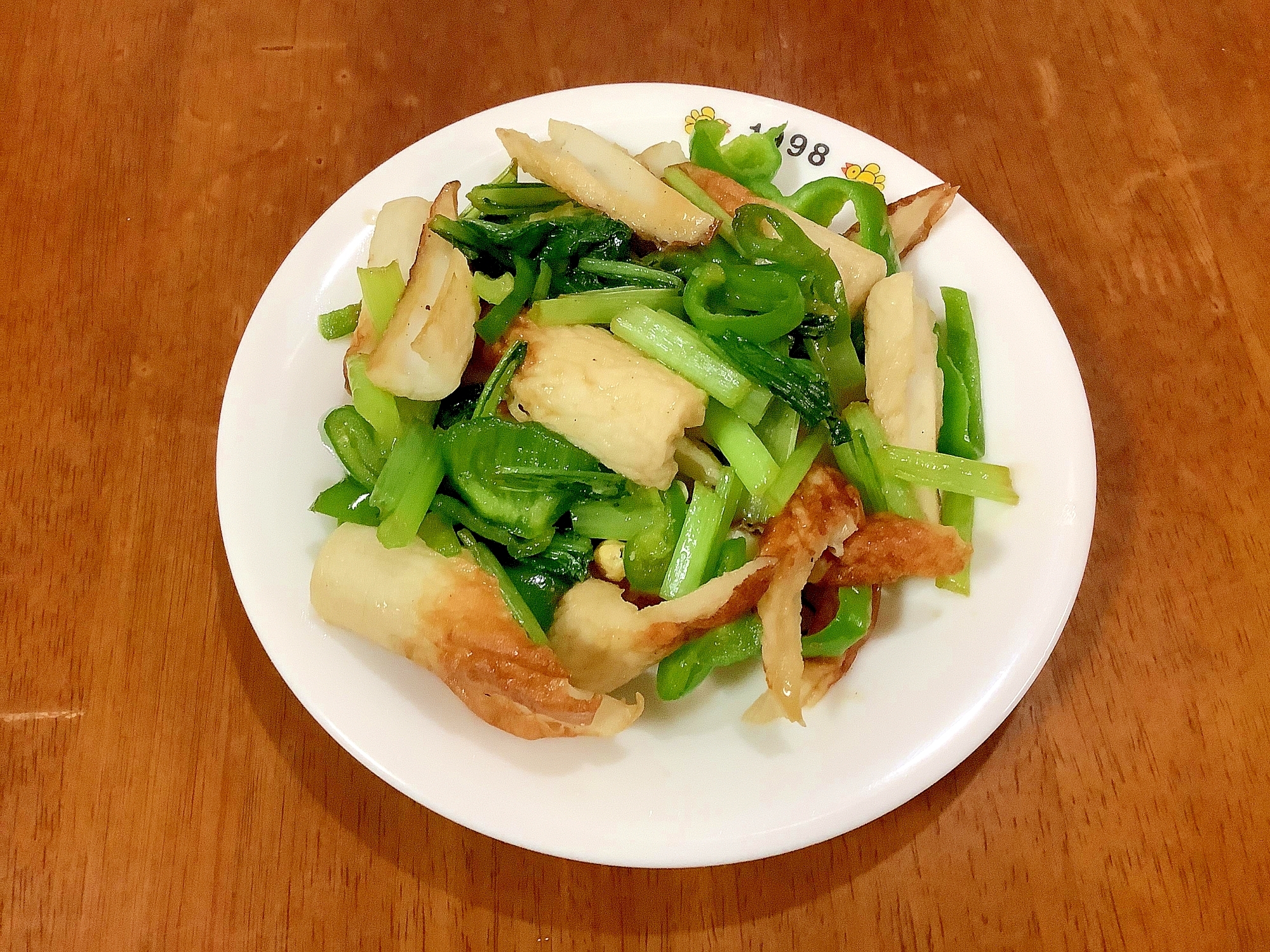 野菜とちくわ炒め