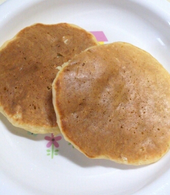 離乳食に☆バナナパンケーキ