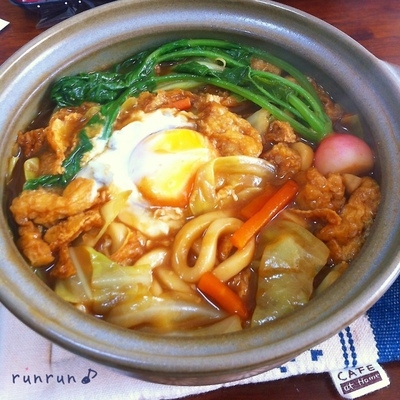 カレーのルウで簡単☆ひとりカレー鍋