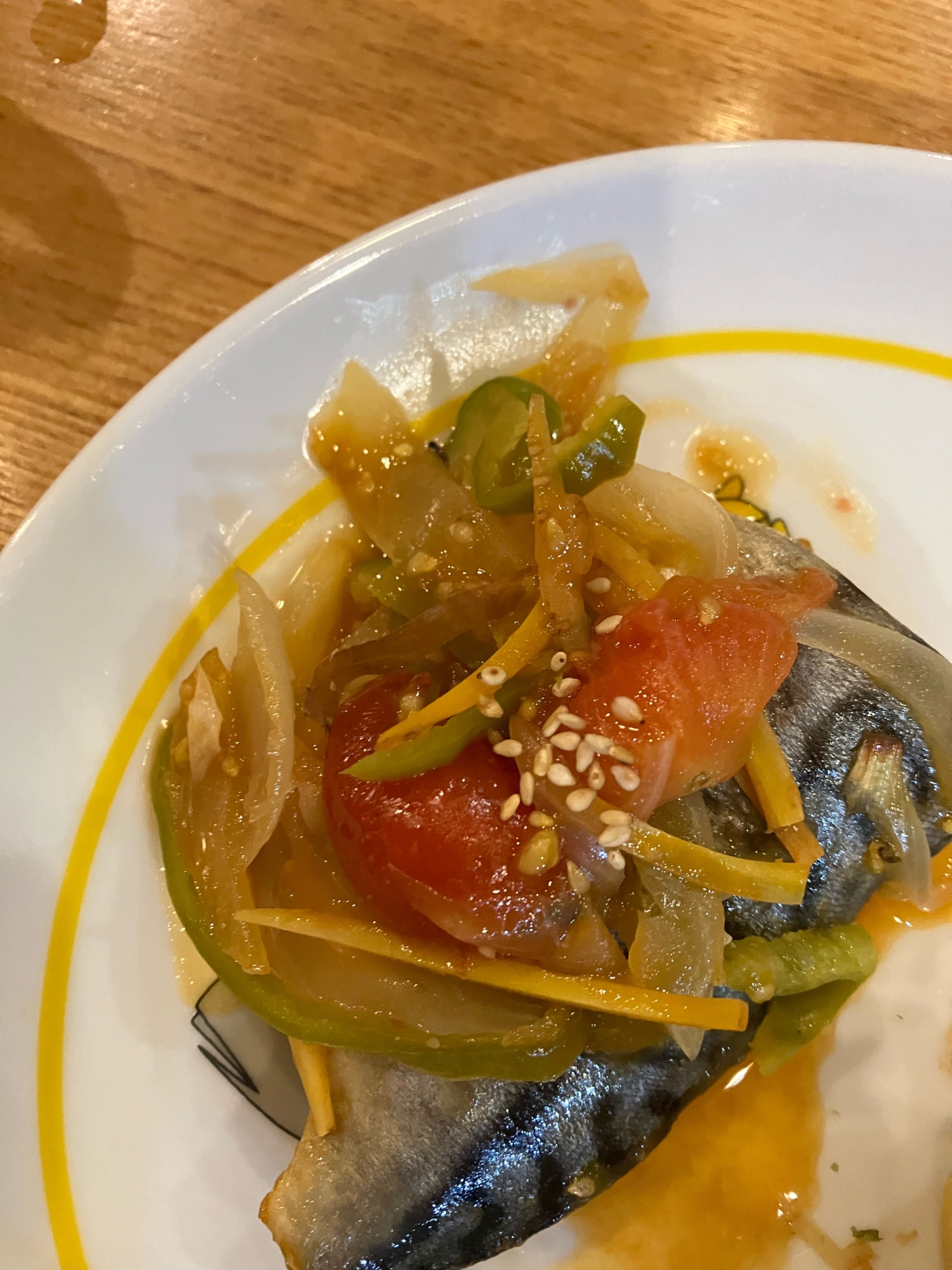 さばのトマト南蛮漬け