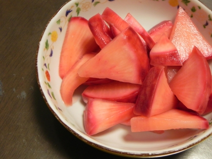 きれいな色に癒されます♪子どもたちは取り合って食べています＾＾