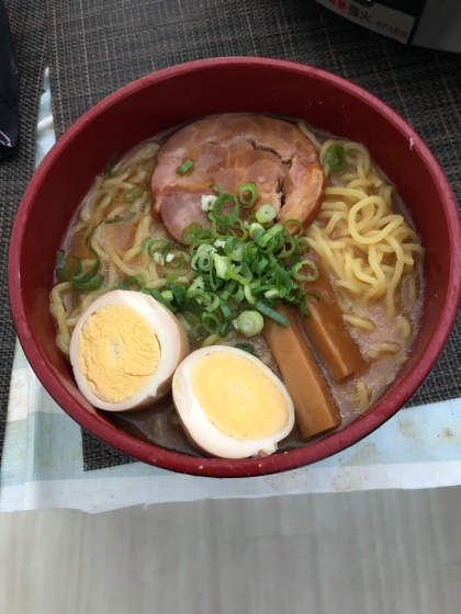 インスタントで☆ネギネギ味噌ラーメン