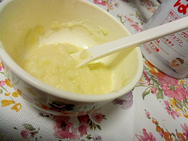 じゃがいもの離乳食 粉ミルク活用 初期の離乳食 レシピ 作り方 By ミスチバス8823 楽天レシピ