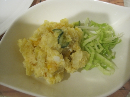 北海道サーモンのコロコロポテトサラダ