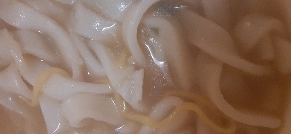 チキンラーメンうどん