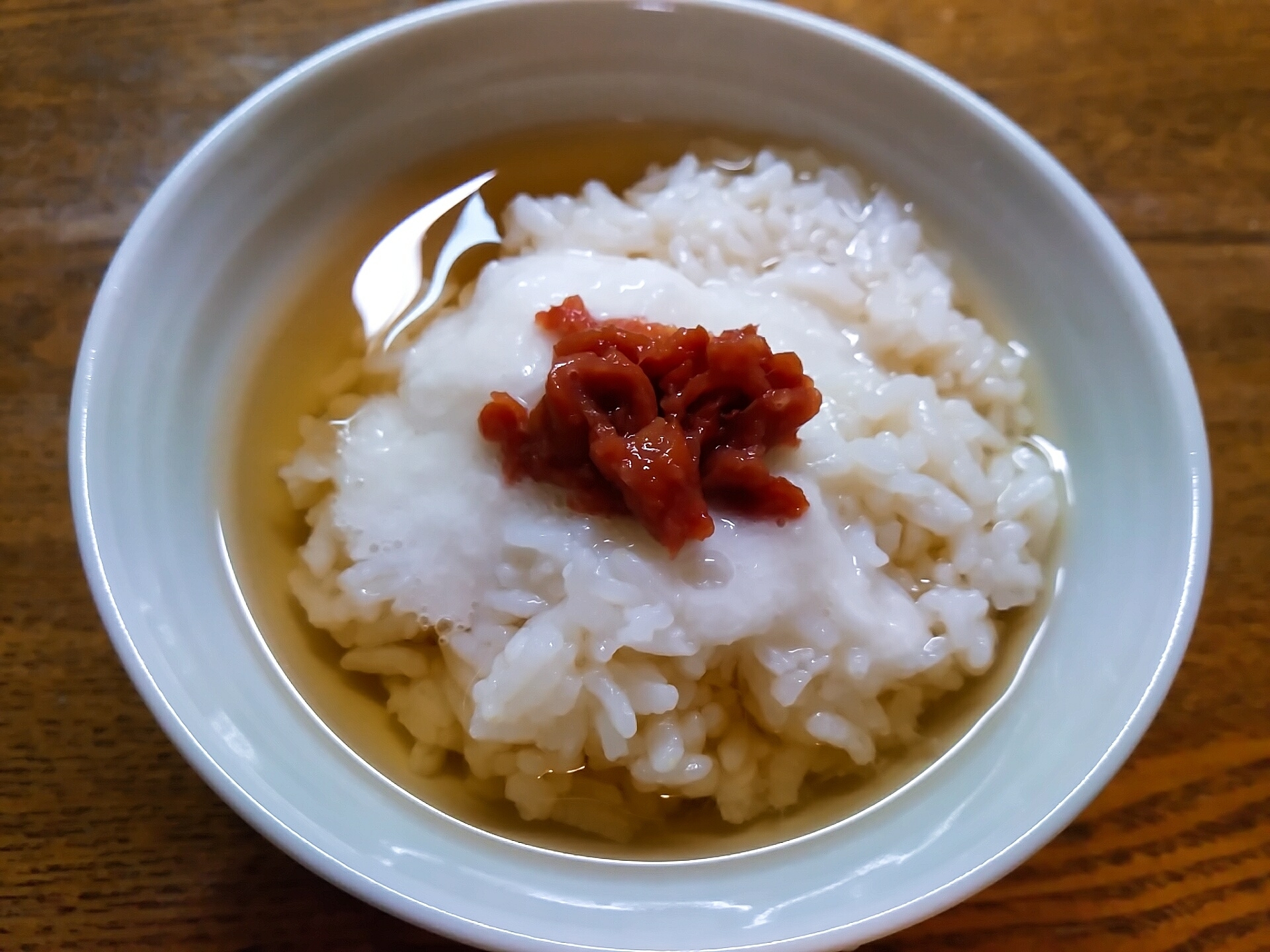 とろろ梅茶漬け