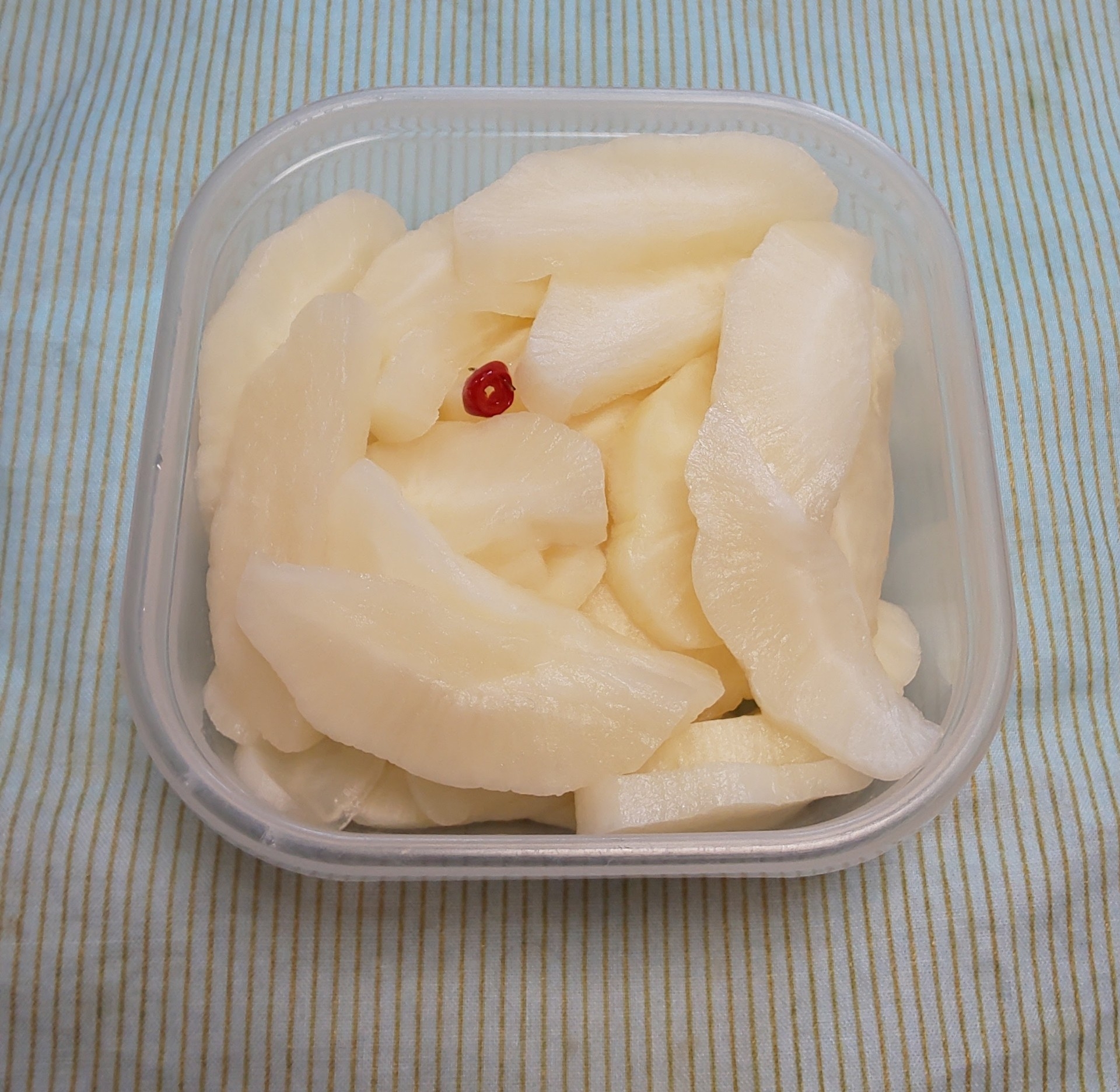大根の漬け物