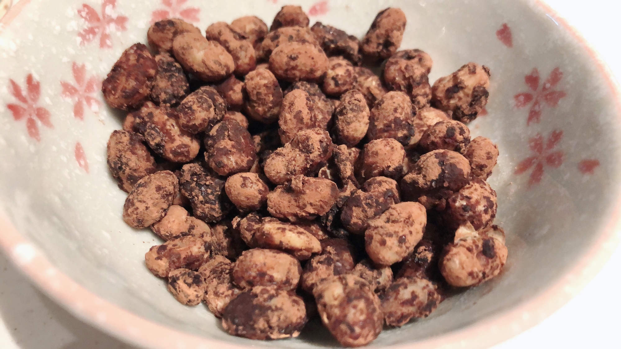 大豆のココア和え