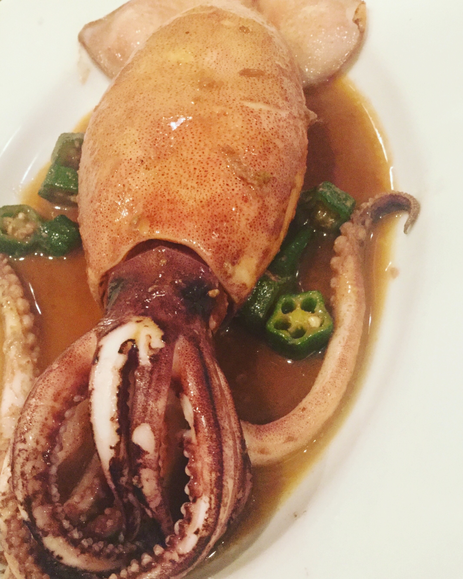 イカの一本焼き 肝バターソース レシピ 作り方 By Kitchenfumi 楽天レシピ