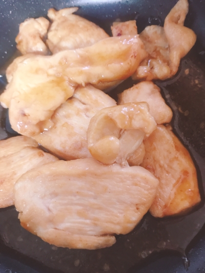 鶏肉の柚子胡椒照り焼き