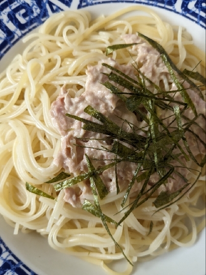 ツナマヨ山葵パスタ！