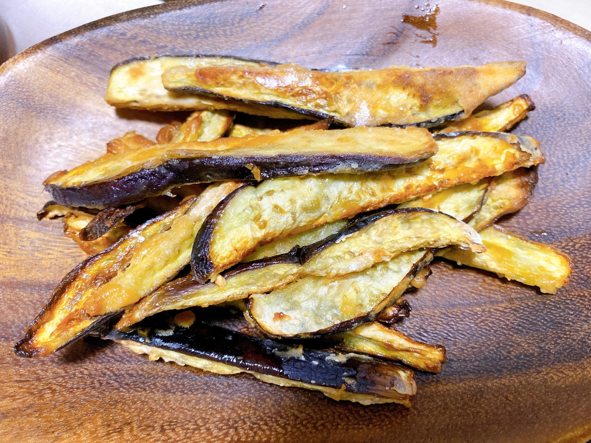 揚げずにできちゃう茄子の唐揚げ