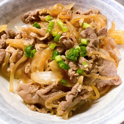 ♪♪吉●家より美味しい？ツユだく吉野家風牛丼♪♪