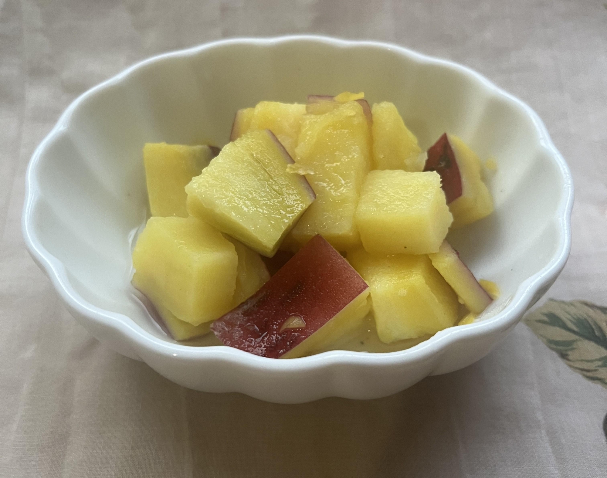 ストレス解消の薬膳スイーツ①さつまいものレモン煮