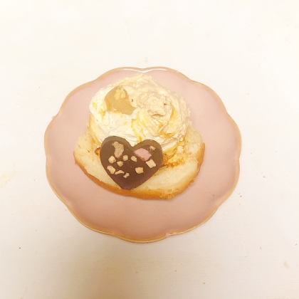気軽にモンブランケーキ