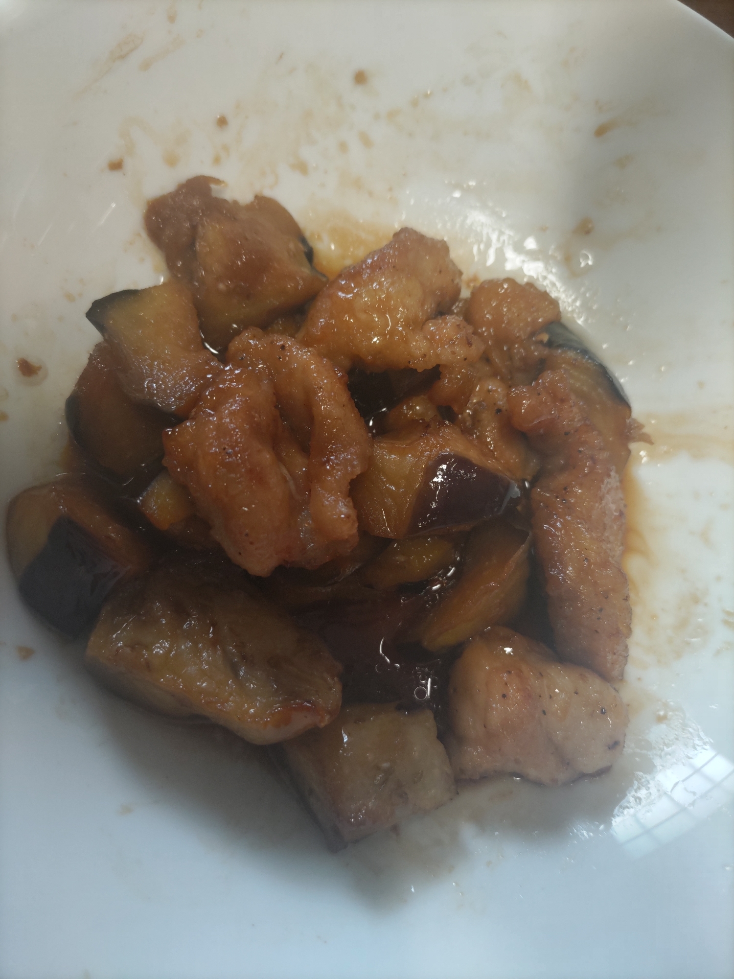 鶏肉となすの南蛮煮