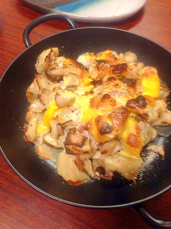 ベーコンと菊芋のオーブン焼き