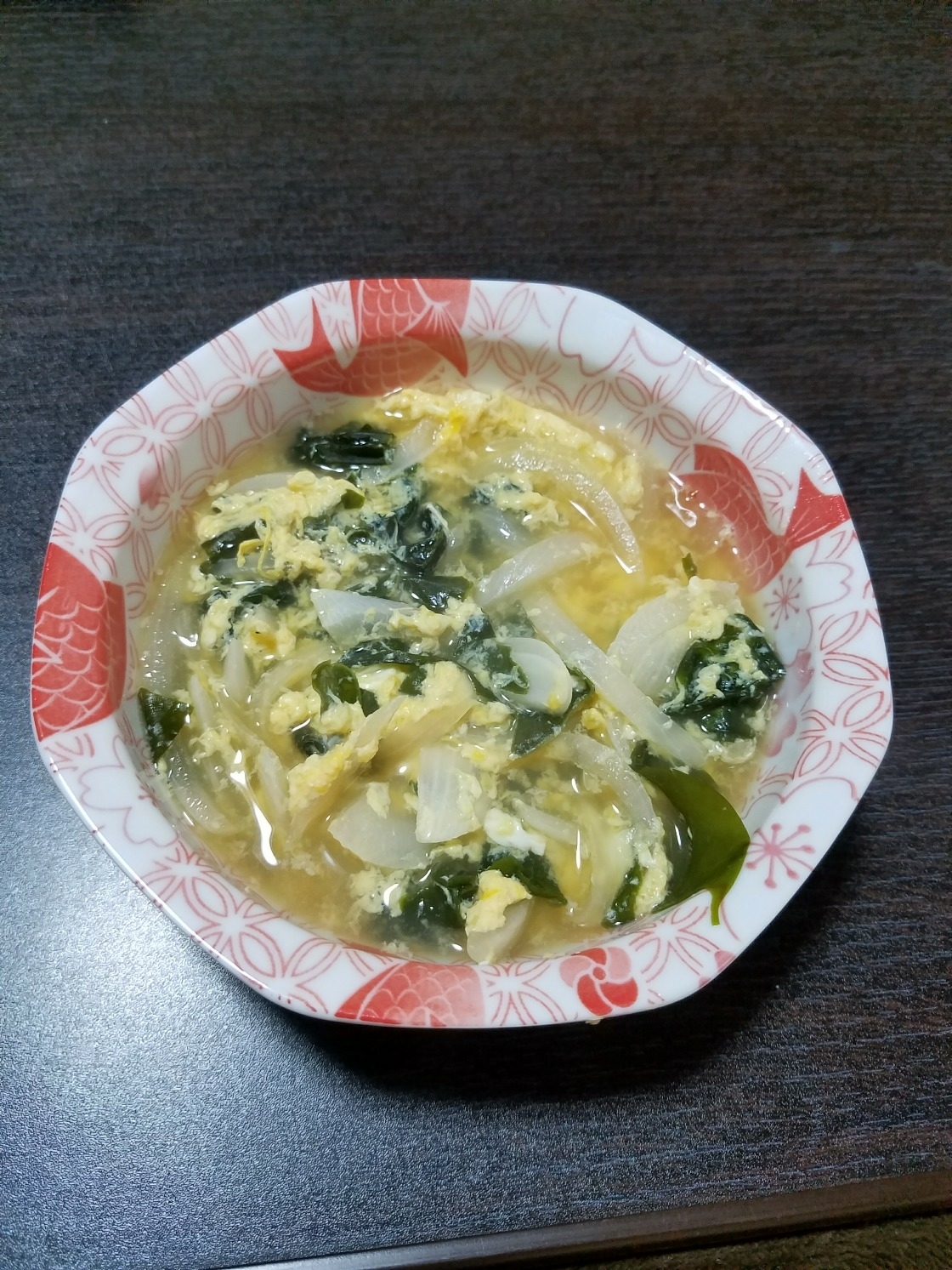 コンソメたまごスープ