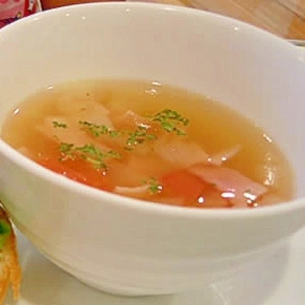 簡単 レンジで美味しい コンソメスープ レシピ 作り方 By ぽっちゅんママ 楽天レシピ 簡単 レンジで美味しい コンソメスープ レシピ 作り方 By ぽっちゅんママ 楽天レシピ